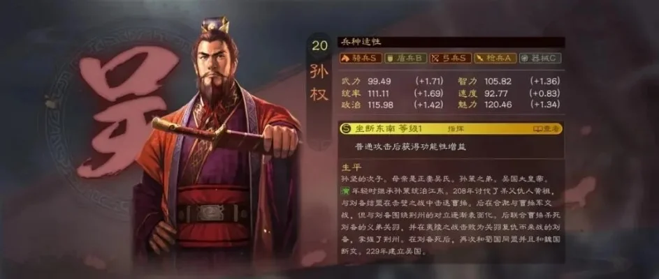 三国志游戏攻略孙权厉害吗　三国志游戏攻略孙权厉害吗知乎