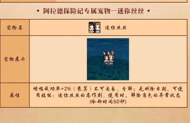 2025年dnf迷你宠物丝丝叫声　dnf迷你丝丝宠物的声音
