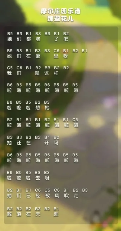 摩尔庄园手游钢琴谱大全及弹奏攻略分享