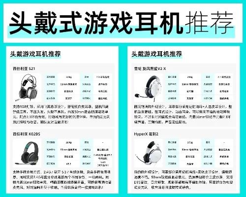 玩游戏耳机品牌排行榜-游戏耳机选购指南